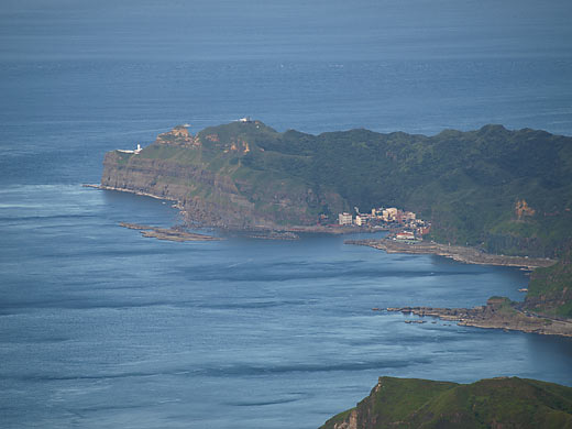 台湾東部の断崖絶壁