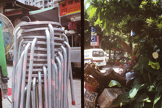 台湾の街並み：リコー オートハーフ