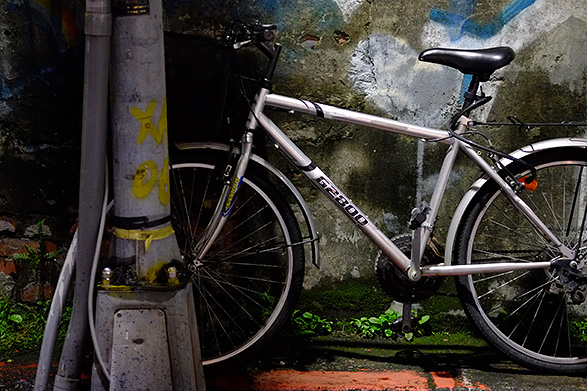 夜と自転車